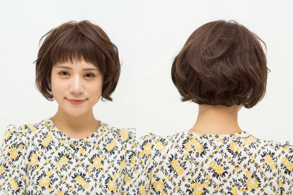 医療用ウィッグ女性　栗毛色